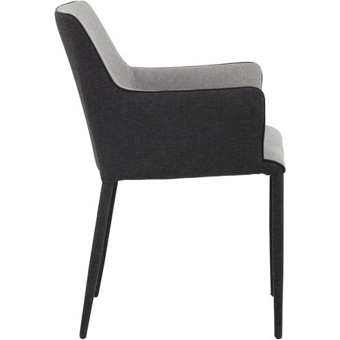Renee Armour Grey / Dark Slate Dining Armchair